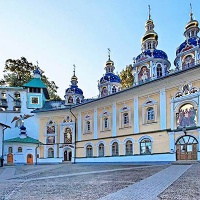 Псково-Печорский монастырь. Успенская церковь