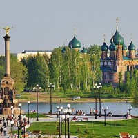 Ярославль. Парк и памятник 1000-летию города