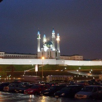 Мечеть Кул-Шариф вечером