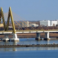 Казань. Мост Миллениум