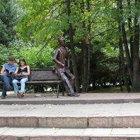 Барнаул. Памятник несчастному влюбленному