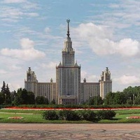 Москва. Воробьёвы горы. Главное здание Московского Университета