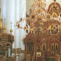 Свято-Троицкий Серафимо-Дивеевский женский монастырь.Троицкий собор, внутренний вид.