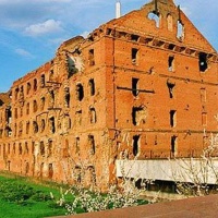 Волгоград. Руины мельницы