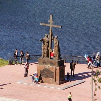 Петропавловск-Камчатский. Монумент в честь святых апостолов Петра и Павла