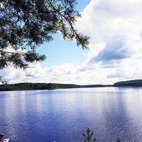 Вид на Ладожское озеро