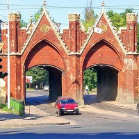 Калининград. Бранденбургские ворота (лето)