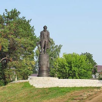 Елабуга. Памятник художнику И.И. Шишкину