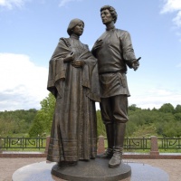 Памятник А. Блоку и его Прекрасной Даме..., Тараканово