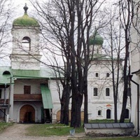 Псков. Мирожский монастырь, территория
