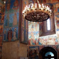 Суздаль. Внутренние росписи Спсао-Преображенского собора в Спасог-Евфимиевом монастыре