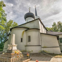 Святогорский монастырь. Могила А.С. Пушкина