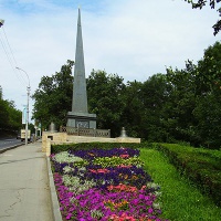 Липецк. Памятник Петру I на Петровском спуске