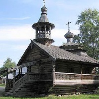 Музей деревянного зодчества «Витославлицы». Часовня Кирика и Иулиты