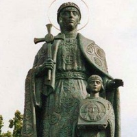 Псков. Памятник св. равноапостольной княгине Ольге