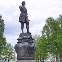 Петрозаводск. Памятник Петру Великому