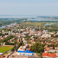 Панорама города Городец