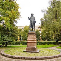 Калининград. Памятник Иммануилу Канту