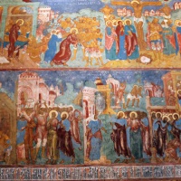Суздаль. Спасо-Евфимиев монастырь. Внутренние росписи Спасо-Преображенского собора