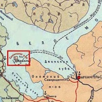 Соловецкие острова. Карта
