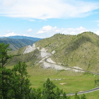 Дорога на перевал Чике-Таман