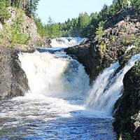 Национальный заповедник «Кивач». Водопад Кивач - один из крупнейших водопадов Европы