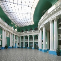 стеклянная крыша Шухова в МПГУ