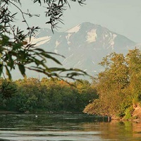 Река Камчатка - самая большая река полуострова