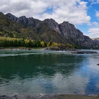 Река Катунь. Еландинские пороги