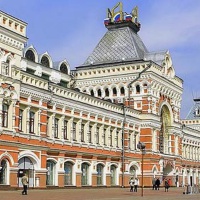 Нижний Новгород. Ярмарка, центральный вход