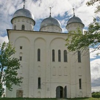 Великий Новгород. Собор Георгия Победоносца в Юрьевом монастыре