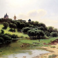 Савинно-Сторожевский монастырь в живописи
