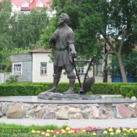 Тамбов. Памятник Тамбовскому мужику