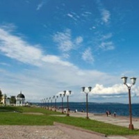 Петрозаводск. Набережная Онежского озера