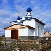 Остров Ольхон. Церковь в пос. Хужир