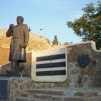 Феодосия. Памятник путешественнику Афанасию Никитину