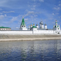Макарьево. Макарьевский Желтоводский монастырь. Панорама