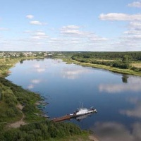 Тотьма. Река Сухона