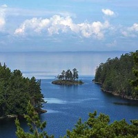Ладожское озеро. Острова Валаамского архипелага