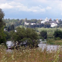 Савинно-Сторожевский монастырь вид с реки