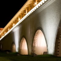 Ночная красота Ростокинского акведука