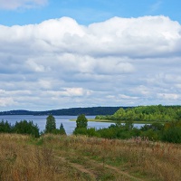 Деревня Александровка. Озеро Пертозеро