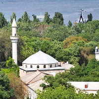 Феодосия. Вид на мечеть Муфти-Джами