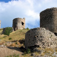 Балаклава. Развалины генуэзской крепости Чембало