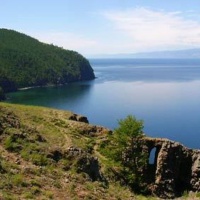 о.Ольхон. Вид на озеро Байкал