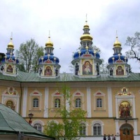 Псково-Печерский монастырь. Успенская церковь