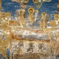 Псков. Мирожский монастырь. Фрески XII века