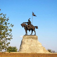 Елабуга. Памятник булгарскому эмиру Ибрагиму I