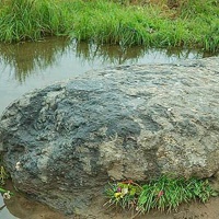 Переславль-Залесскйт. Синий камень на Плещеевом озере