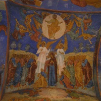 Суздаль. Спасо-Евфимиев монастырь. Внутренние росписи Спасо-Преображенского собора